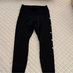 Nike Black Athletic Leggings size Small , women’s leggings